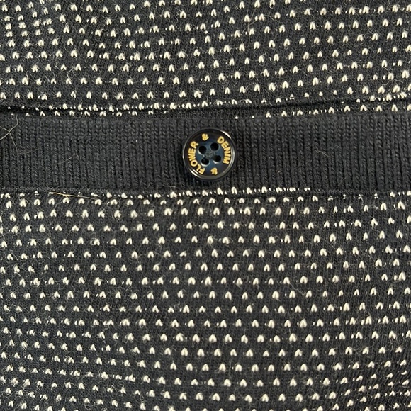 Men’s Denim and Flower Spotted Polo - Picture 3 of 3